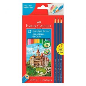 Lápices FABER CASTELL + 3 lápices negros