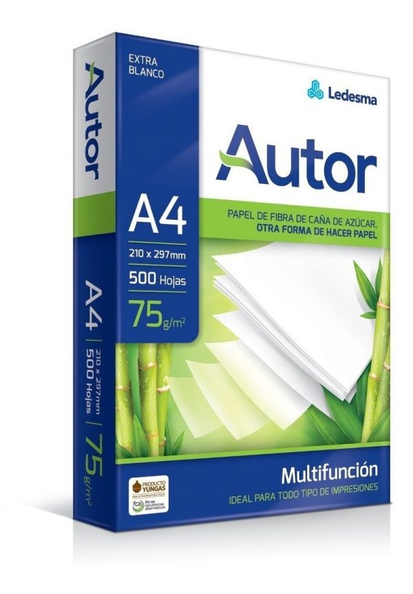 Resma A4 AUTOR 75 gr