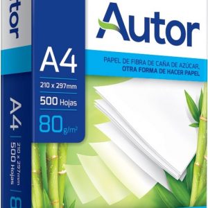 Resma A4 AUTOR 80 gr.