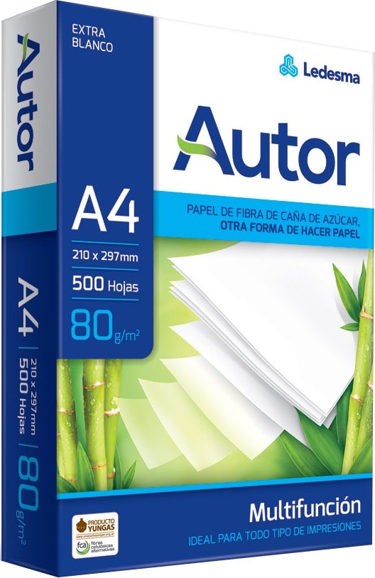 Resma A4 AUTOR 80 gr. Bikabik