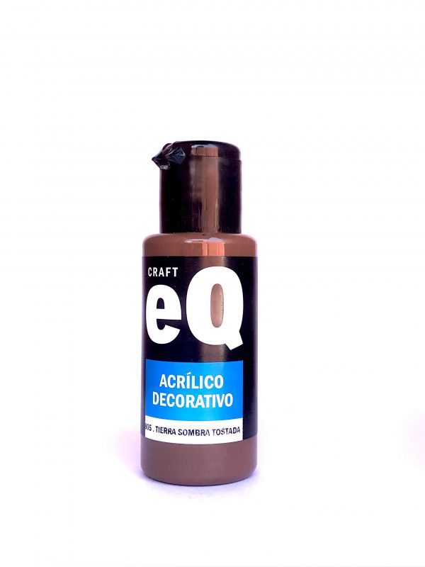 Acrilico EQ 50CC TIERRA SOMBRA TOSTADA