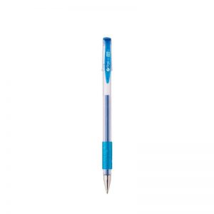 Lapicera FILGO gel glitter CELESTE