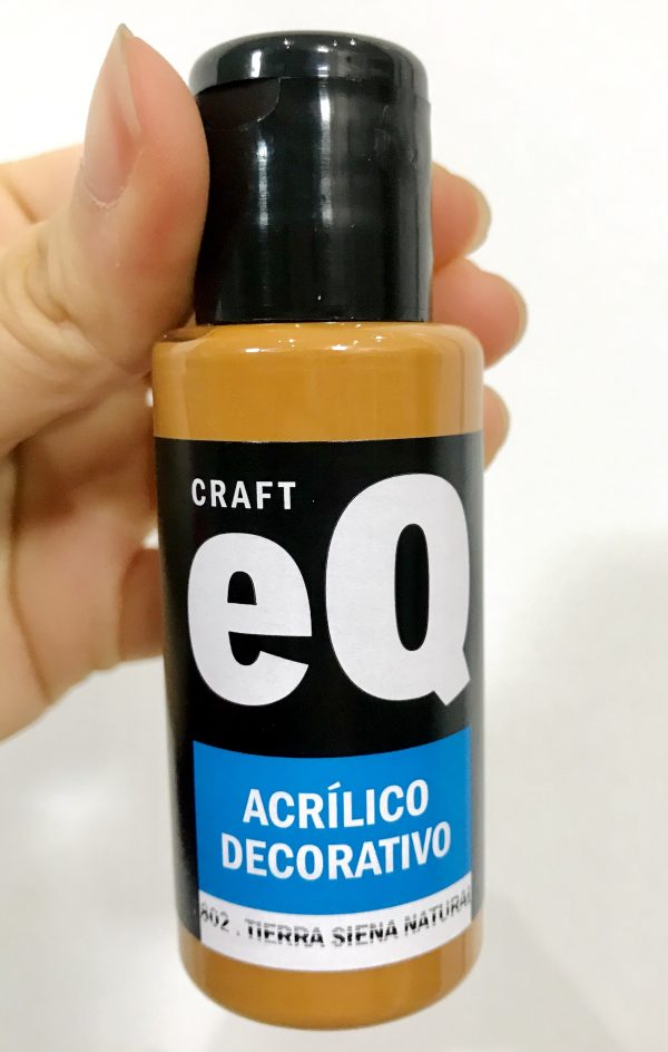 Acrilico EQ 50CC TIERRA SIENA NATURAL