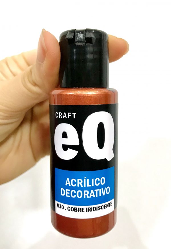 Acrilico EQ 50CC COBRE IRIDISCENTE