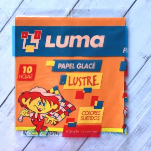 Papel glacé LUSTRE LUMA X10hojas