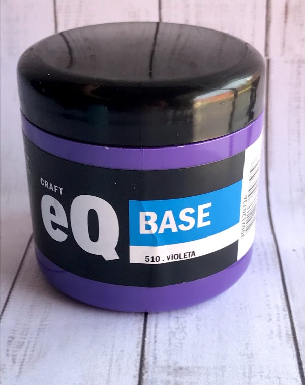 Base acrilica EQ 200CC. VIOLETA