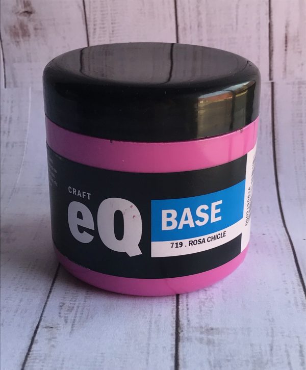 Base acrilica EQ 200CC. ROSA CHICLE