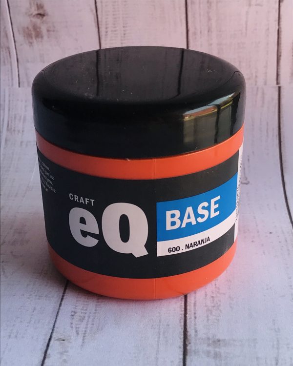Base acrilica EQ 200CC. NARANJA