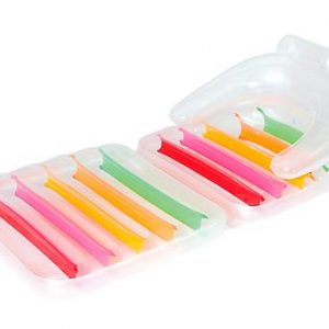 Colchoneta inflable con respaldo