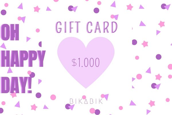 Gift card  $1.000