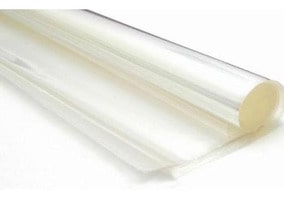 Lamina transparente cristal 70x50 cm