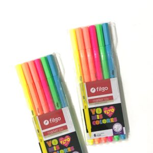 Marcadores FILGO fluo x6