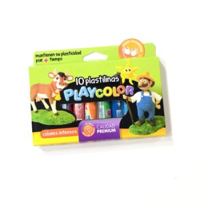 Plastilinas PLAYCOLOR X10