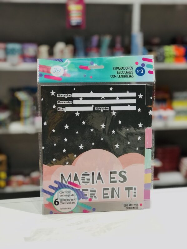 Separadores num 3 MAGIC X6