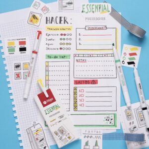 Resaltadores FILGO ESSENTIAL  MULTILIGHTER X4