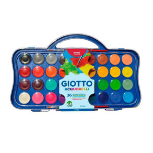 Acuarelas GIOTTO X36 colores + pincel
