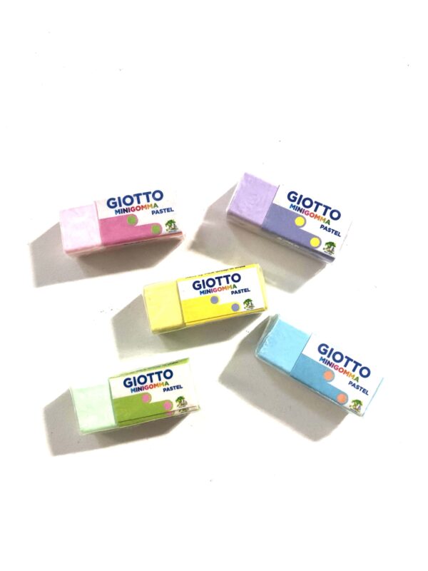 Mini goma GIOTTO PASTEL - Imagen 2