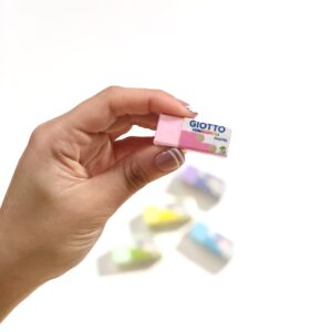 Mini goma GIOTTO PASTEL