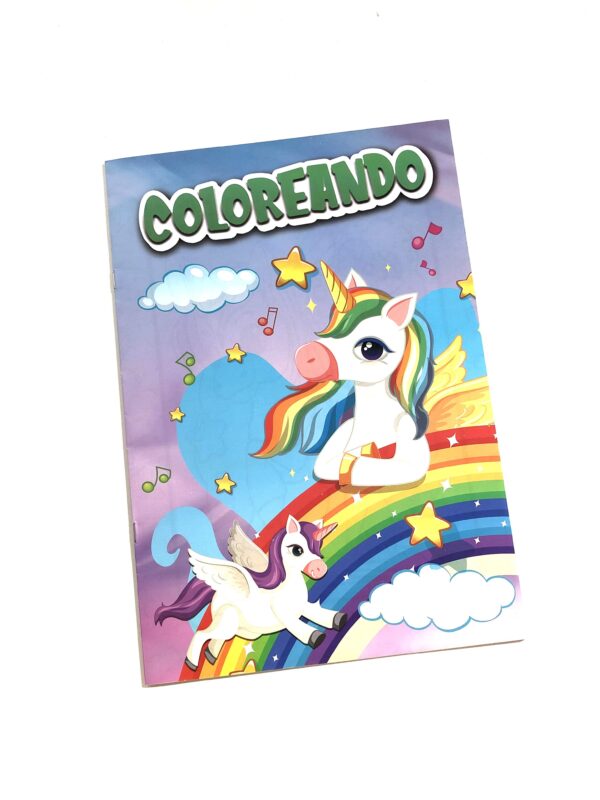 Libro para colorear UNICORNIO