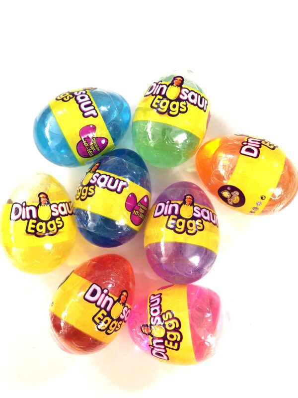Dinosaur egg SLIME TRANSPARENTE