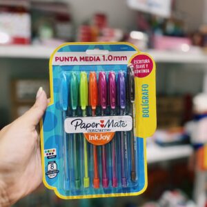 Lapiceras PAPER MATE INKJOY X8 1mm