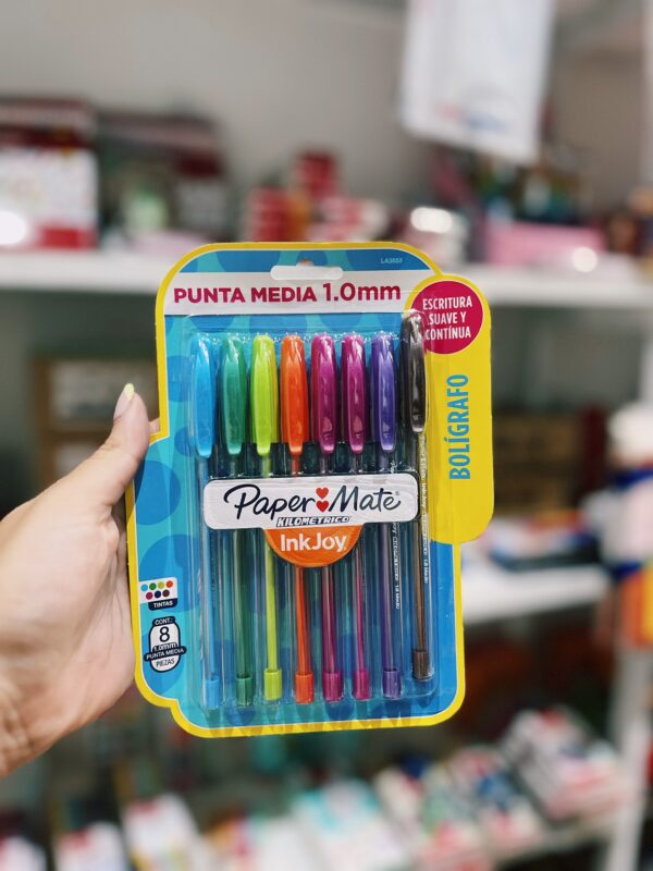 Lapiceras PAPER MATE INKJOY X8 1mm
