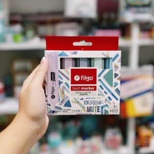 Resaltadores FILGO text marker MUTE por 5