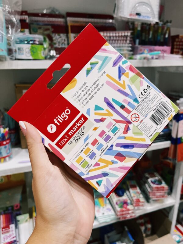 Resaltadores FILGO text marker pastel vibes por 10 - Imagen 2