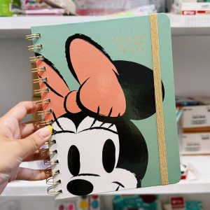 Cuaderno A5 MOOVING Minnie verde