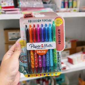 Lapiceras PAPER MATE VINTAGE x8 en gel | edición limitada