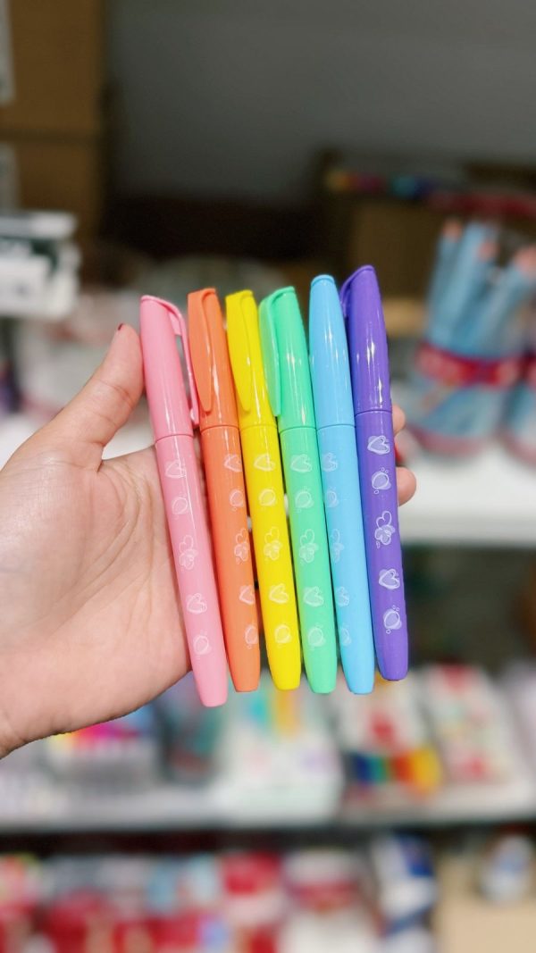 Resaltadores KOBY PASTEL X6