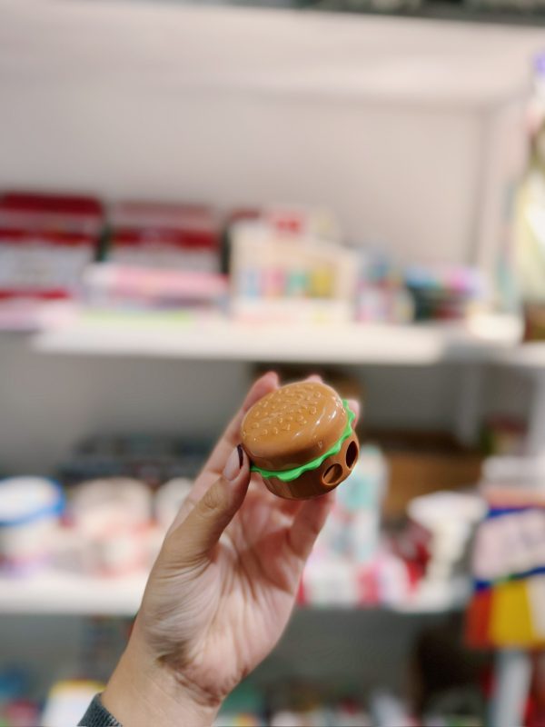 Sacapuntas doble hamburguesa